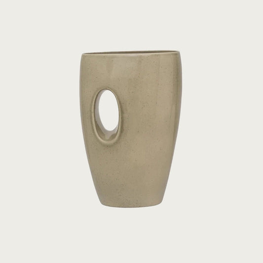 CERAMIC DAPPLED VASE