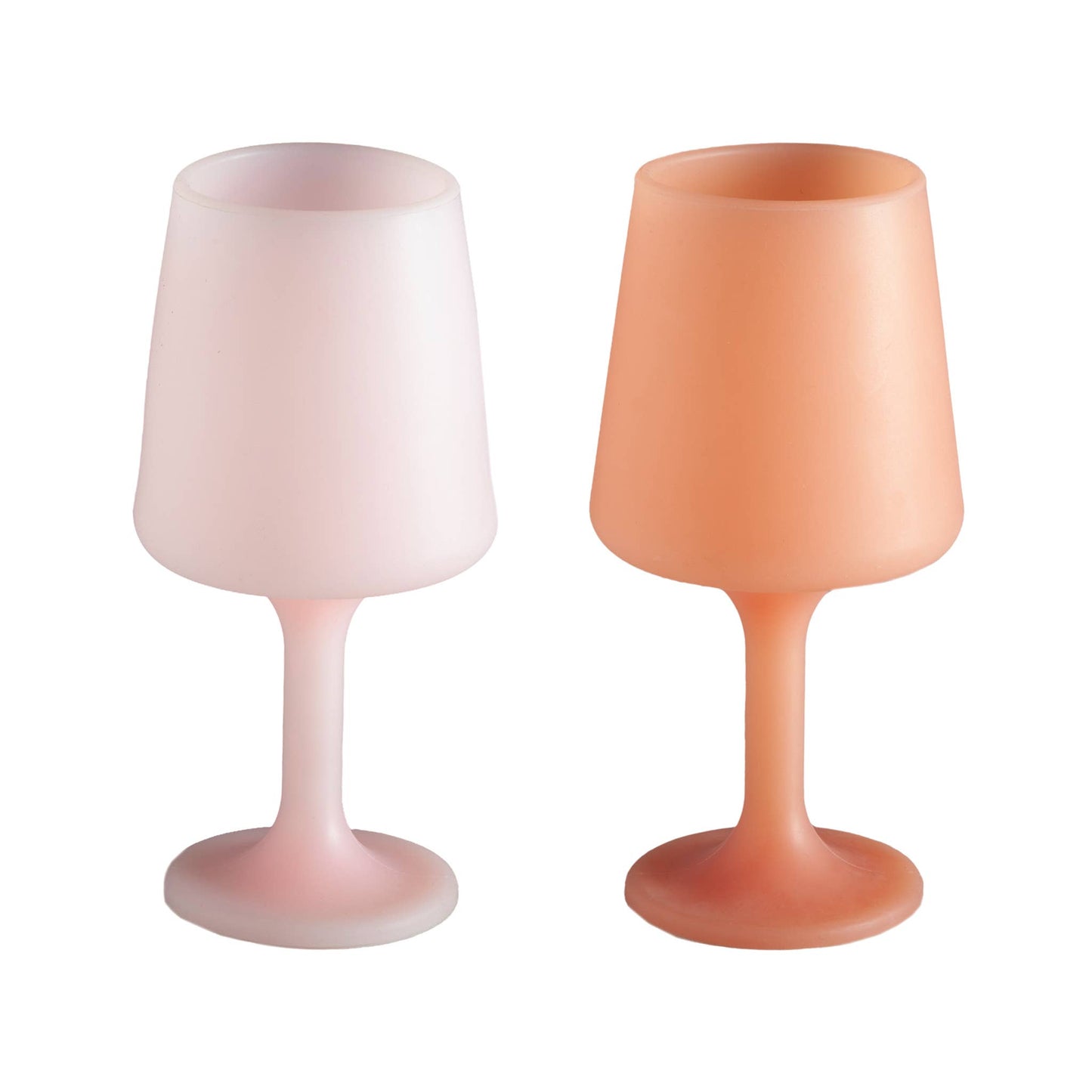 Unbreakable Silicon Wine Glasses – Peach | Petal