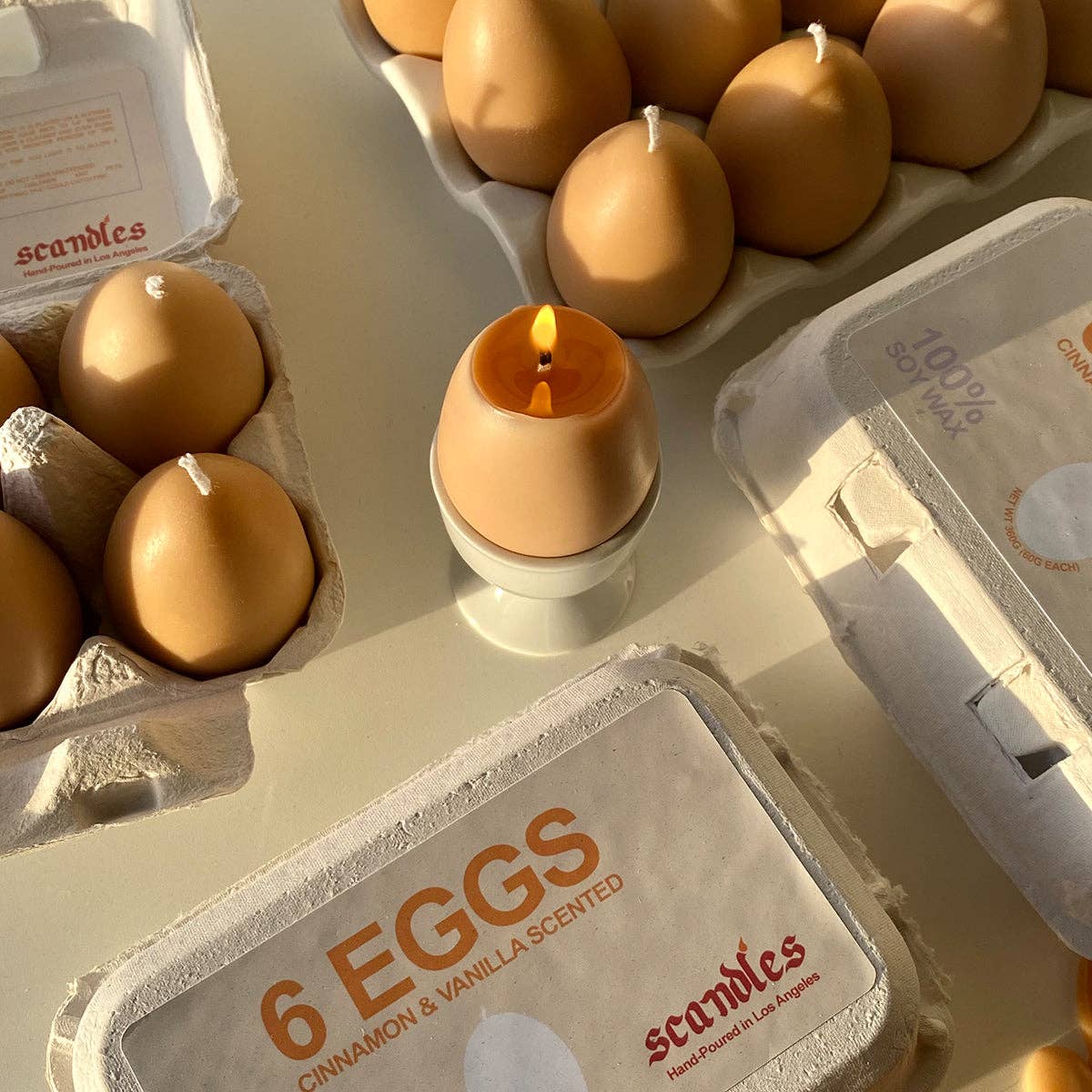 EGG CANDLE β 6 PACK