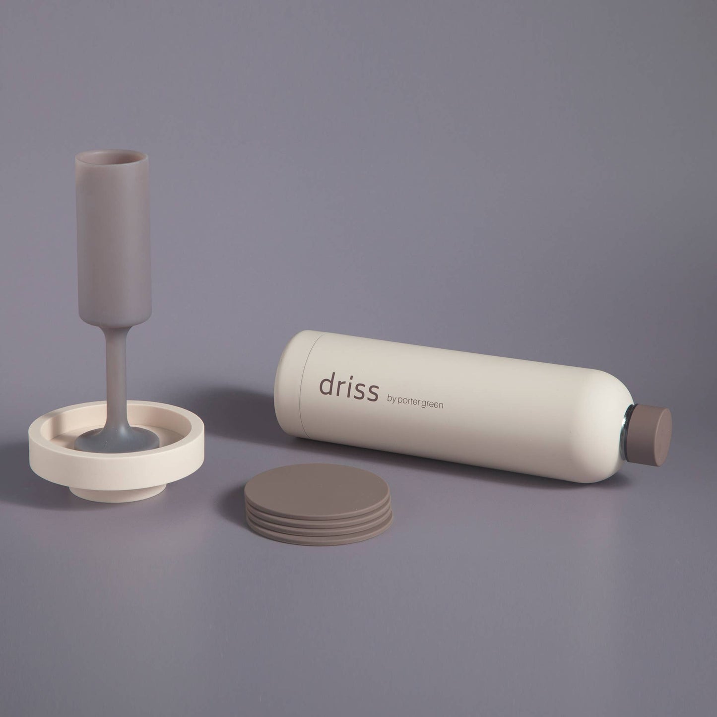 Unbreakable Silicon Coasters – Latte | Donkey