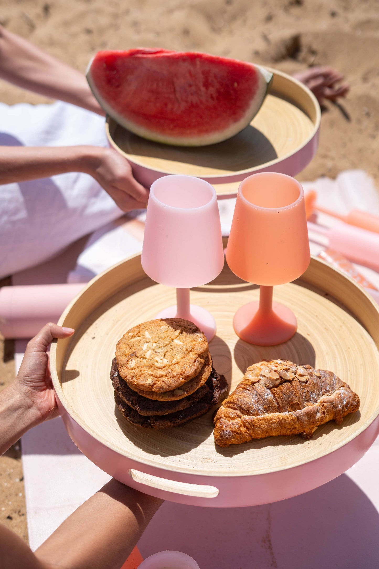 Unbreakable Silicon Wine Glasses – Peach | Petal