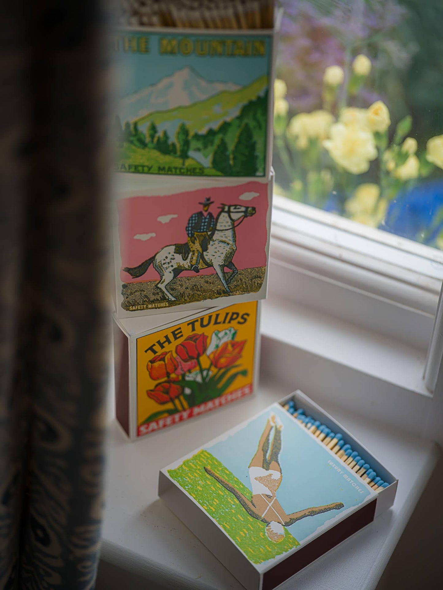 PINK COWBOY | SQUARE SAFETY MATCHES