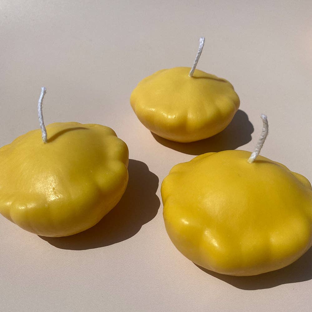 YELLOW SQUASH CANDLE