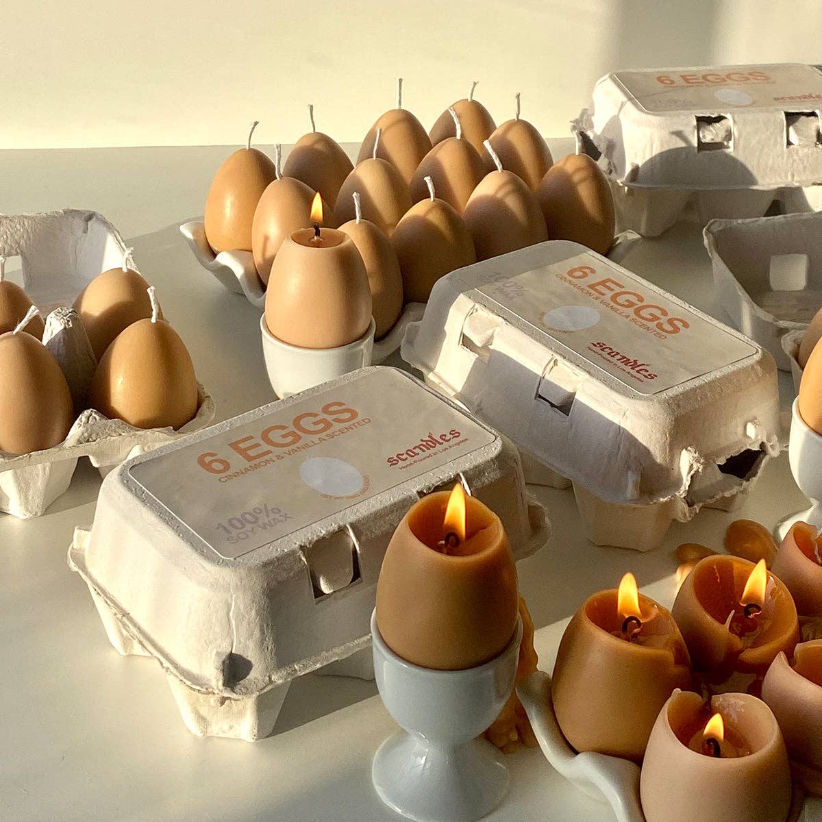 EGG CANDLE β 6 PACK