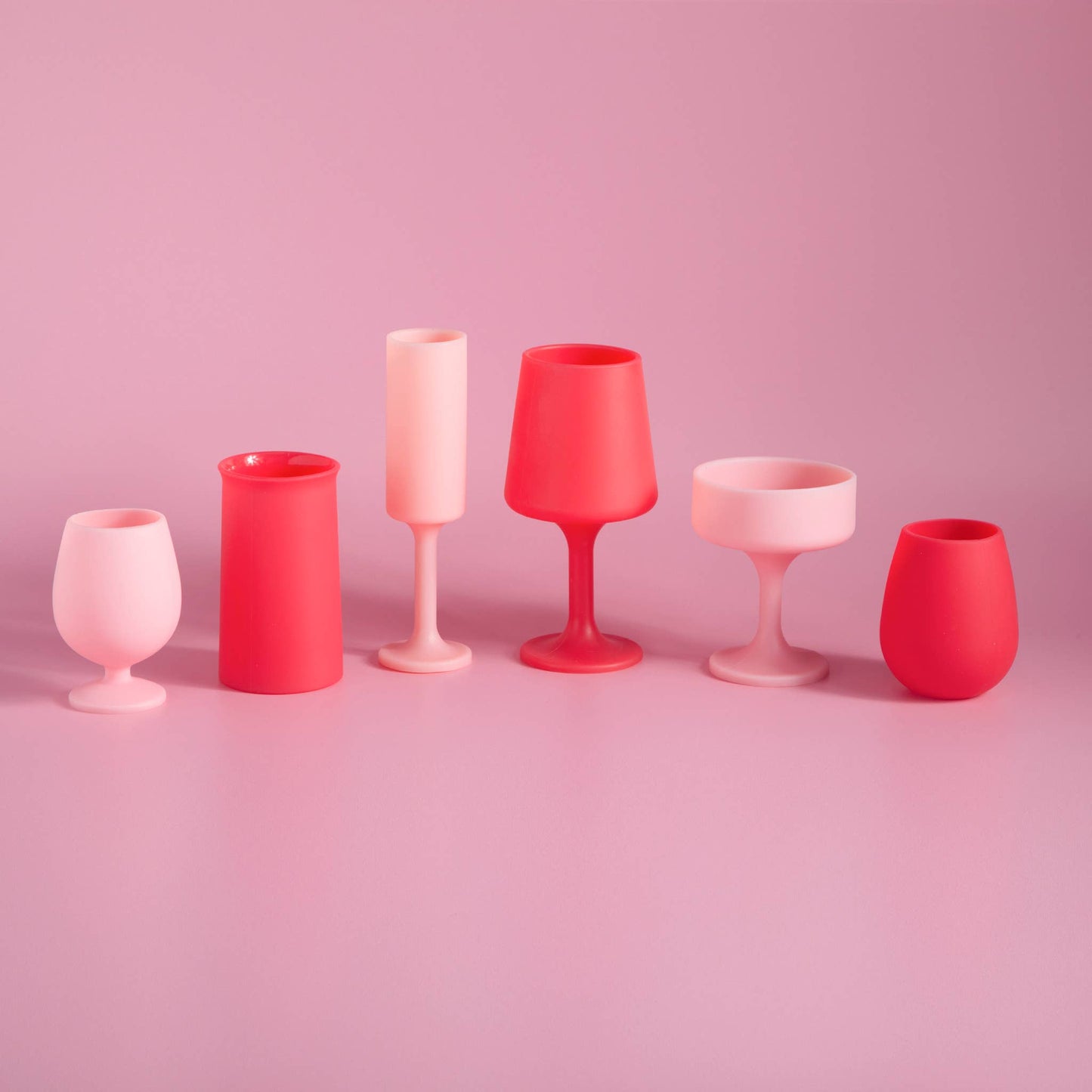 Unbreakable Silicone Champagne Flutes – Cherry | Blush