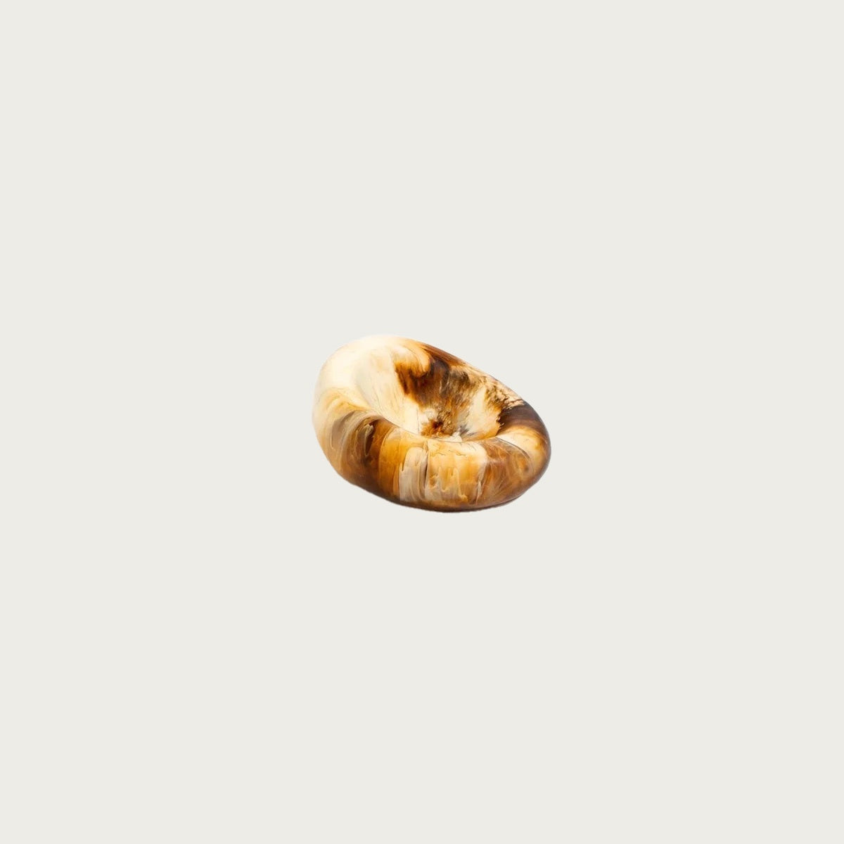 SMALL DRIFT DISH – LIGHT HORN