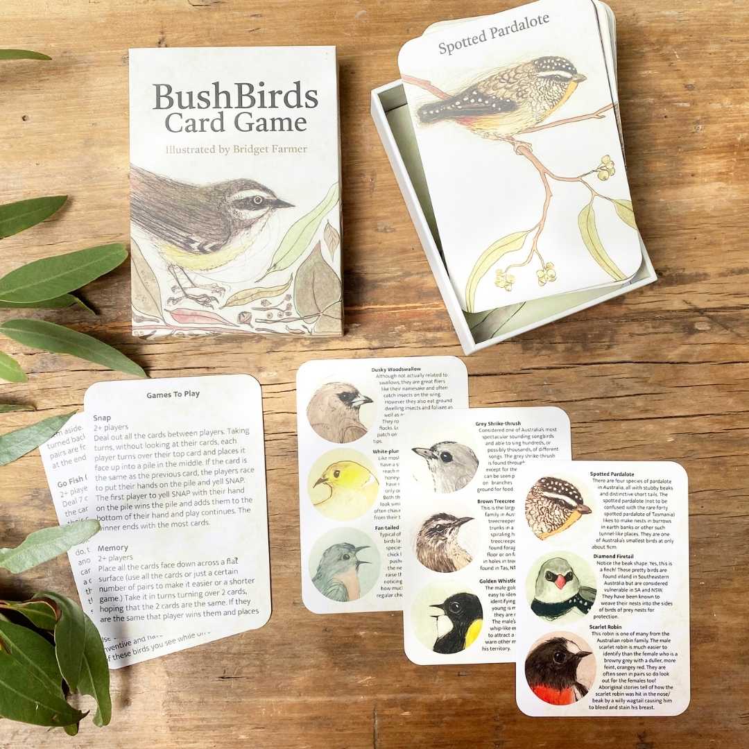 BUSH BIRDS CARD GAME