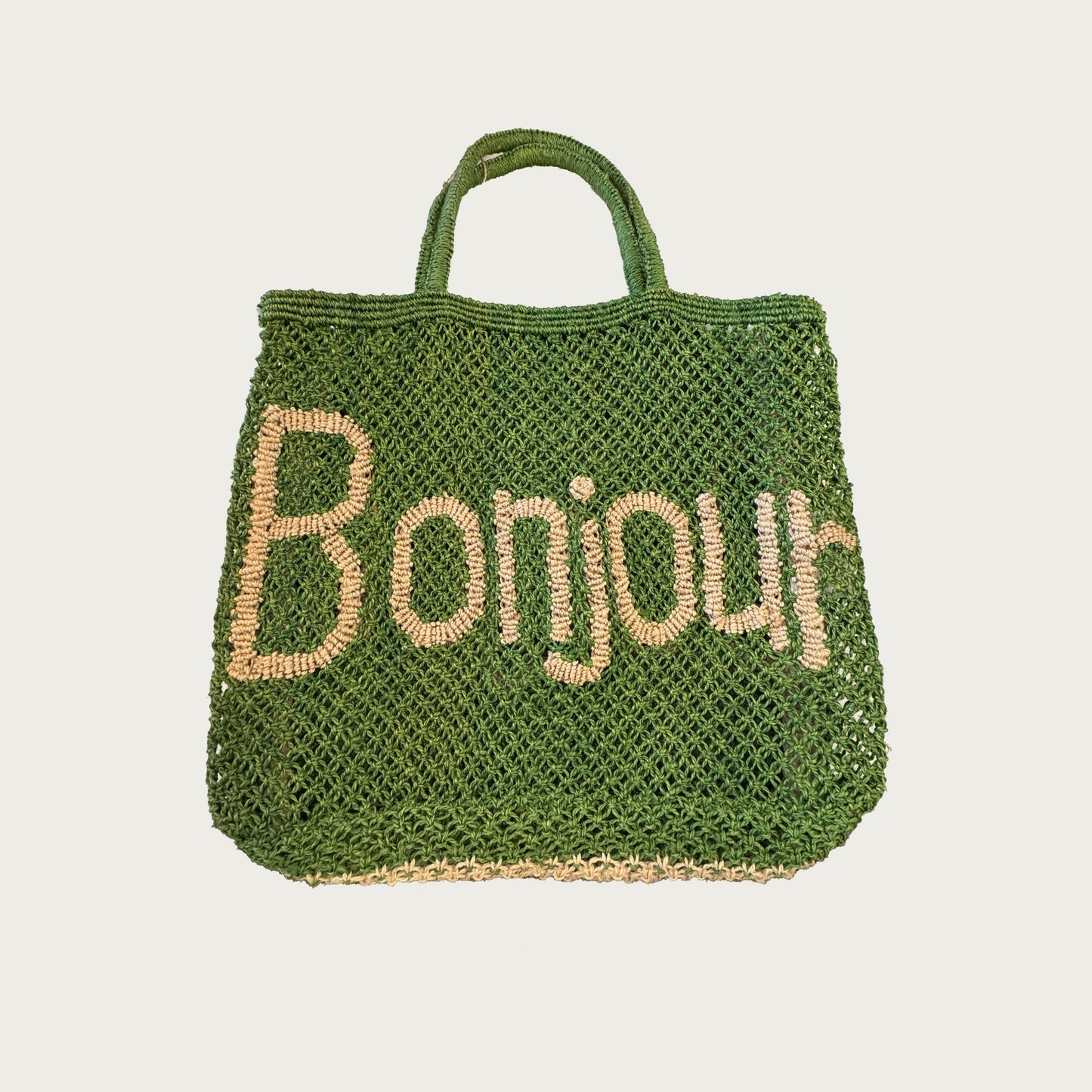 LARGE JUTE BAG – BONJOUR