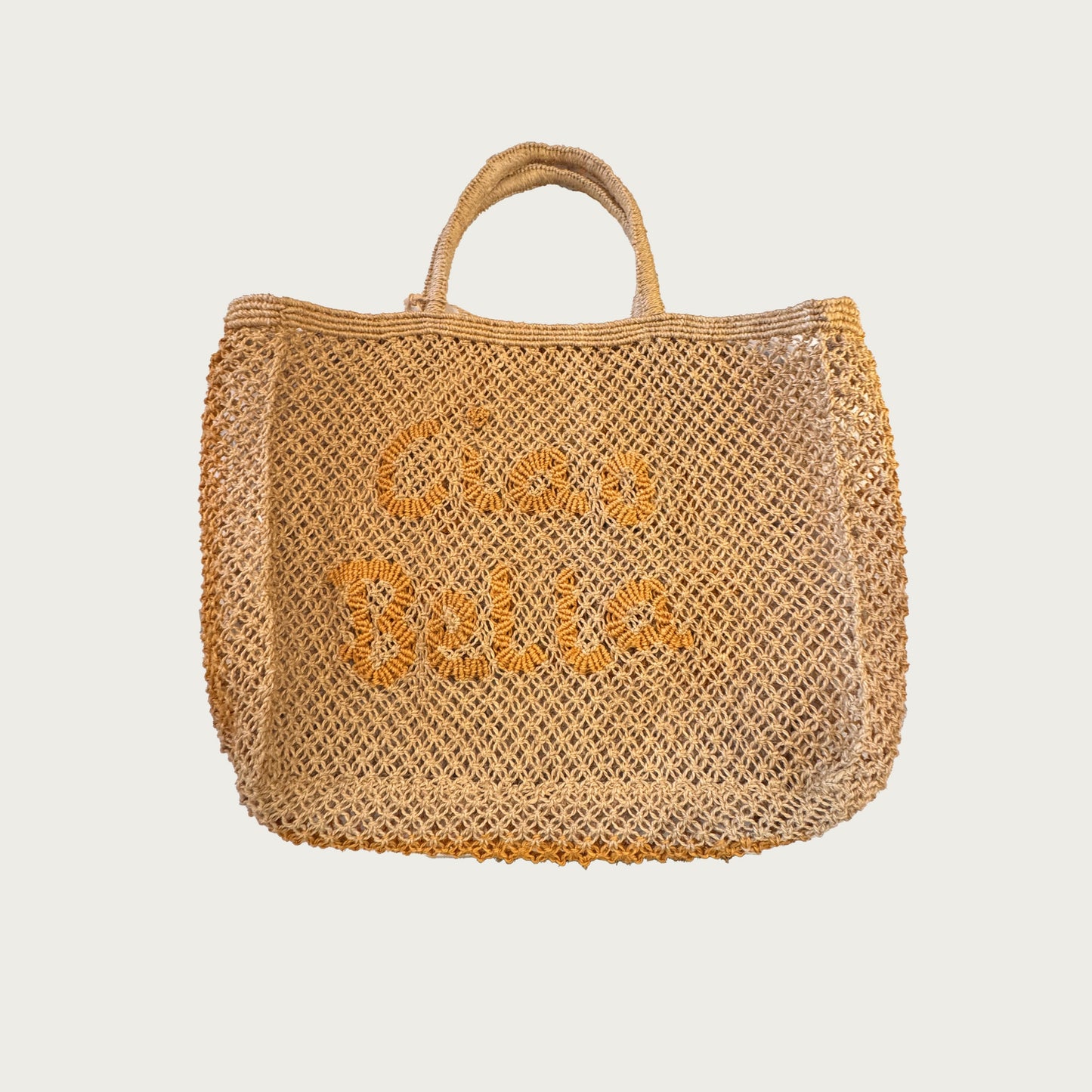 LARGE JUTE BAG – CIAO BELLA