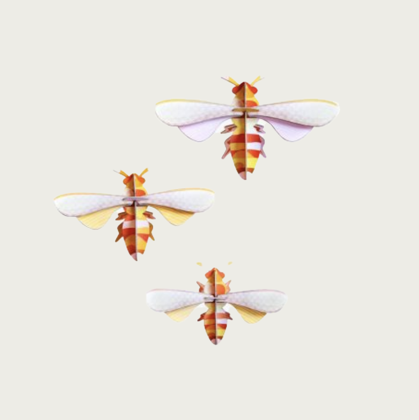 HONEY BEES – SET OF 3