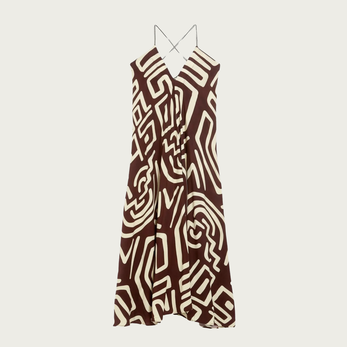 KALAHARA VISCOSE SEA SALT DRESS