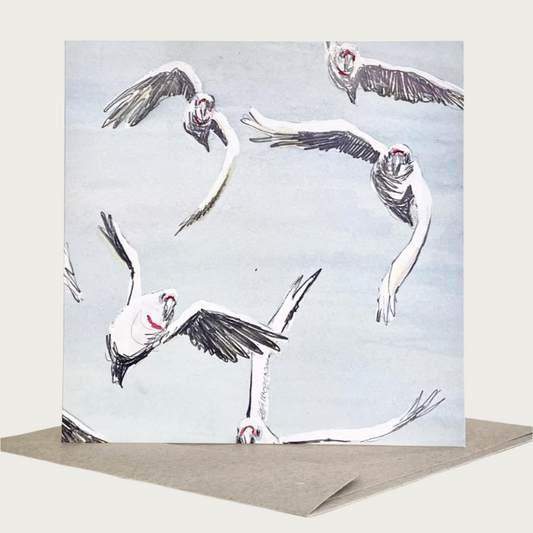 GREETING CARD – CORELLA FLOCK