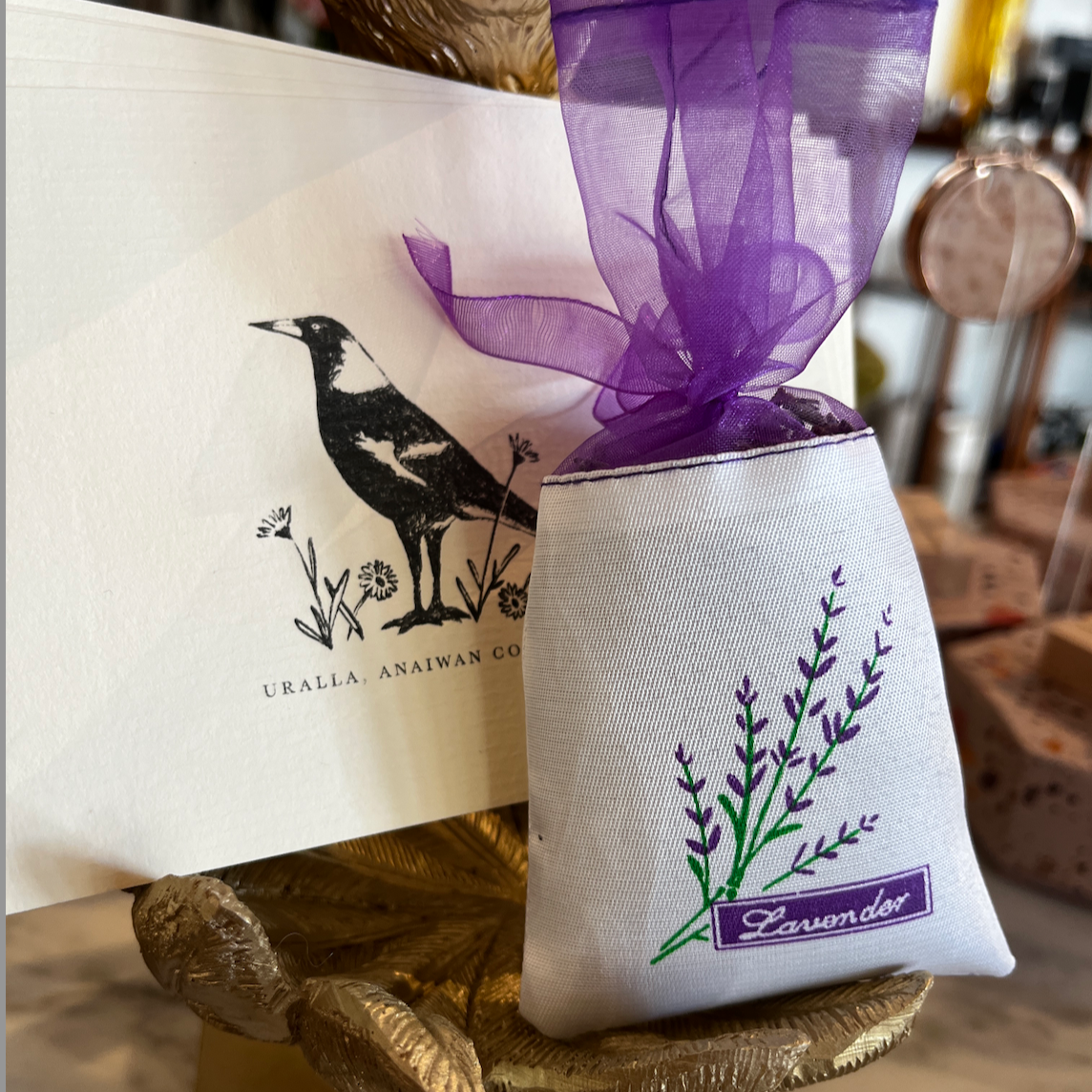 CHARITY LAVENDER BAG
