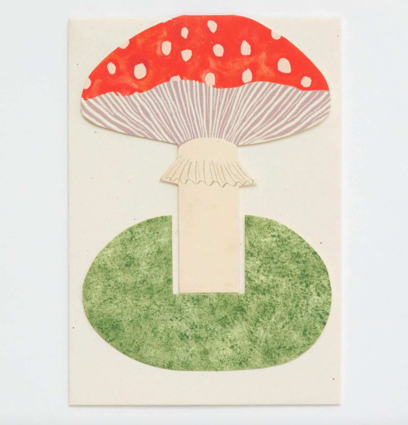 TOADSTOOL STAND UP CARD