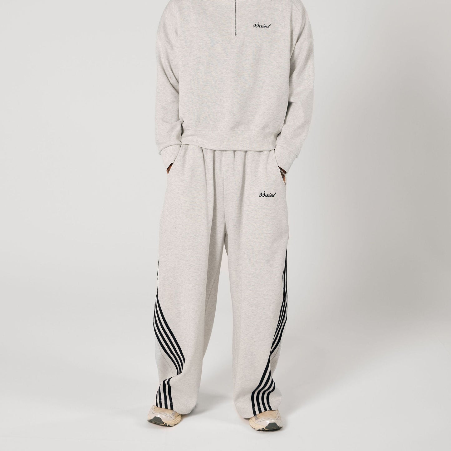SŚAINT BARREL PANTS – GREY
