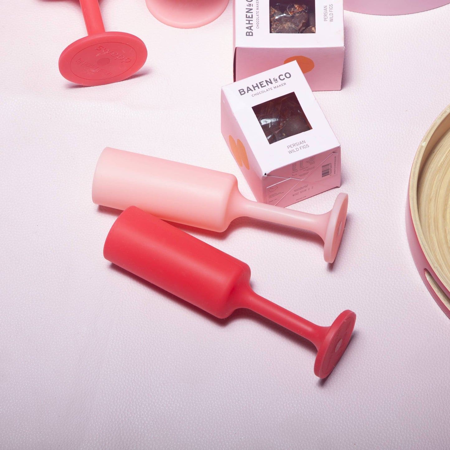 Unbreakable Silicone Champagne Flutes – Cherry | Blush