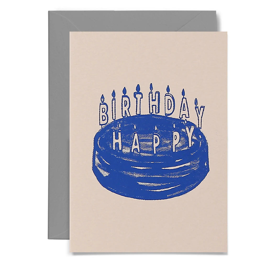 HAPPY BIRTHDAY CANDLE CAKE