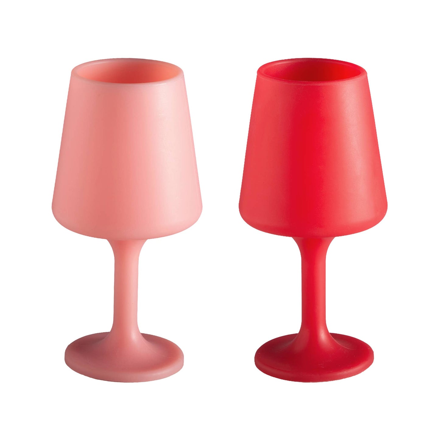 Unbreakable Silicone Wine Glasses – Cherry | Blush