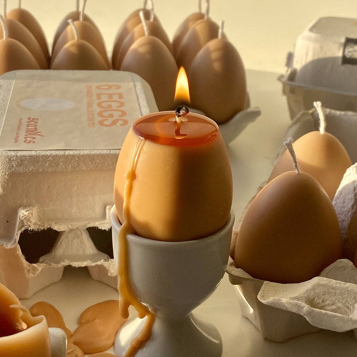 EGG CANDLE β 6 PACK