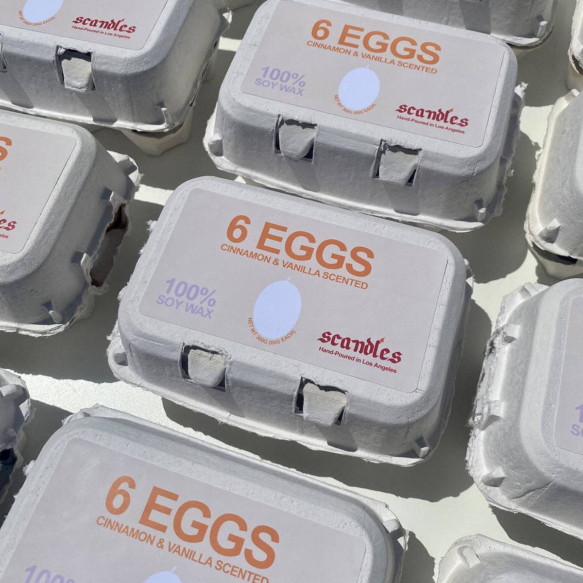 EGG CANDLE β 6 PACK