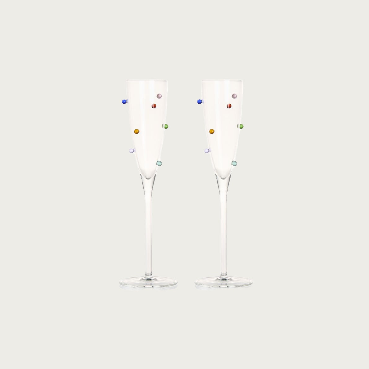 POMPONETTE FLUTE – SET OF 2