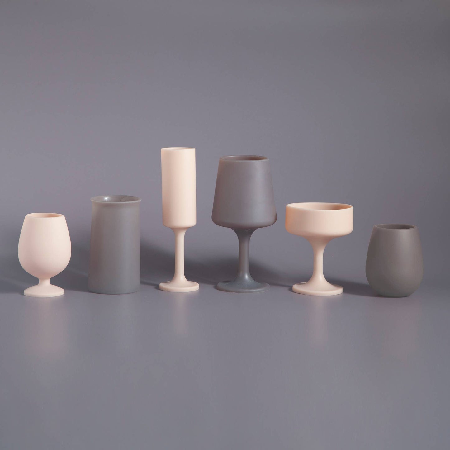 Unbreakable Silicone Wine Glasses – Latte | Donkey