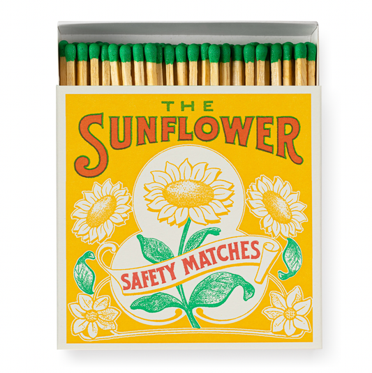 SUNFLOWER| SQUARE MATCHBOXES