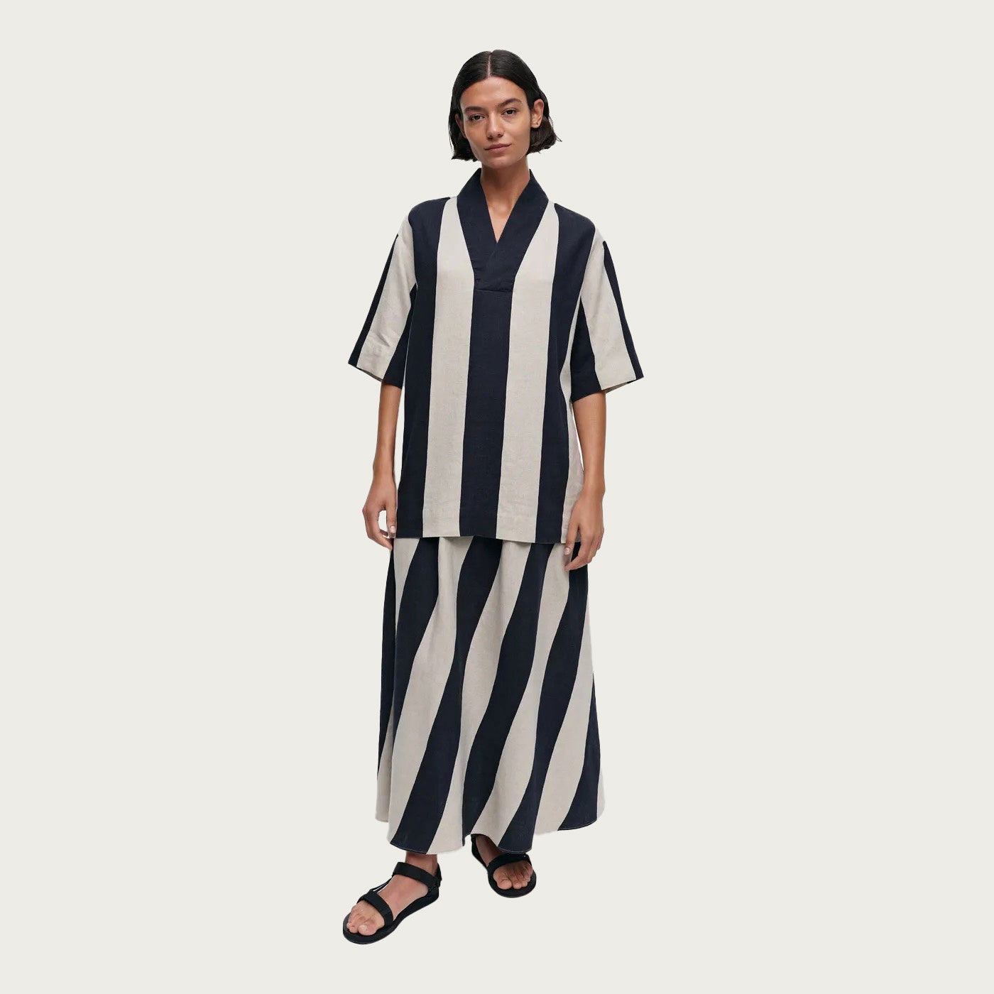 POULA MAALIS LINEN BLOUSE