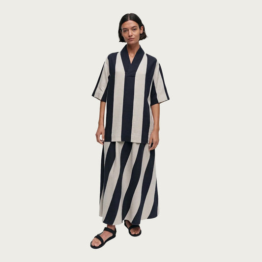 POULA MAALIS LINEN BLOUSE