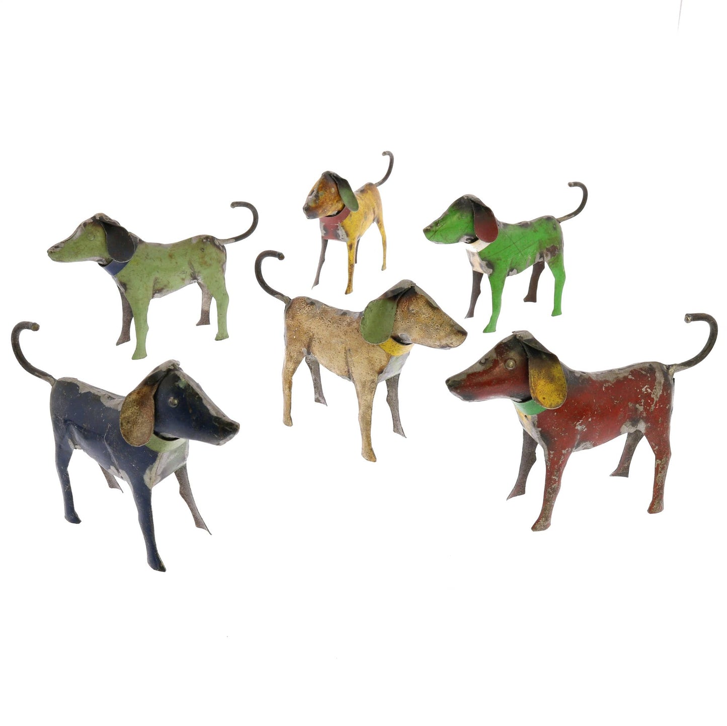 METAL DOGS - ASSORTED COLOURS