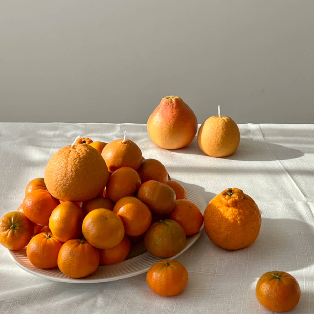 ORANGE CANDLE – LARGE