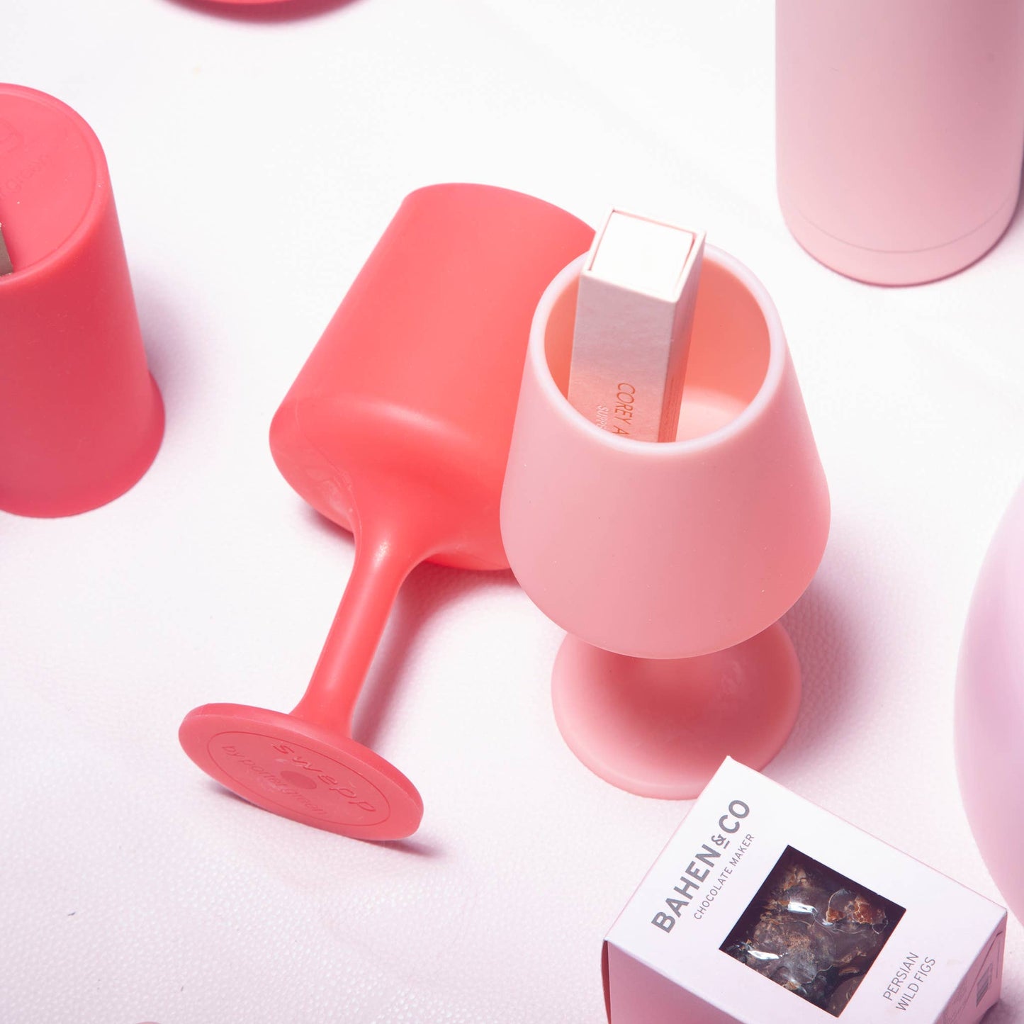 Unbreakable Silicone Wine  Glasses – Cherry | Blush