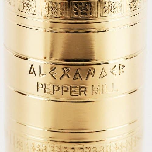 THE ORIGINAL "LARGE BRASS MILL' - 10" PEPPER GRINDER