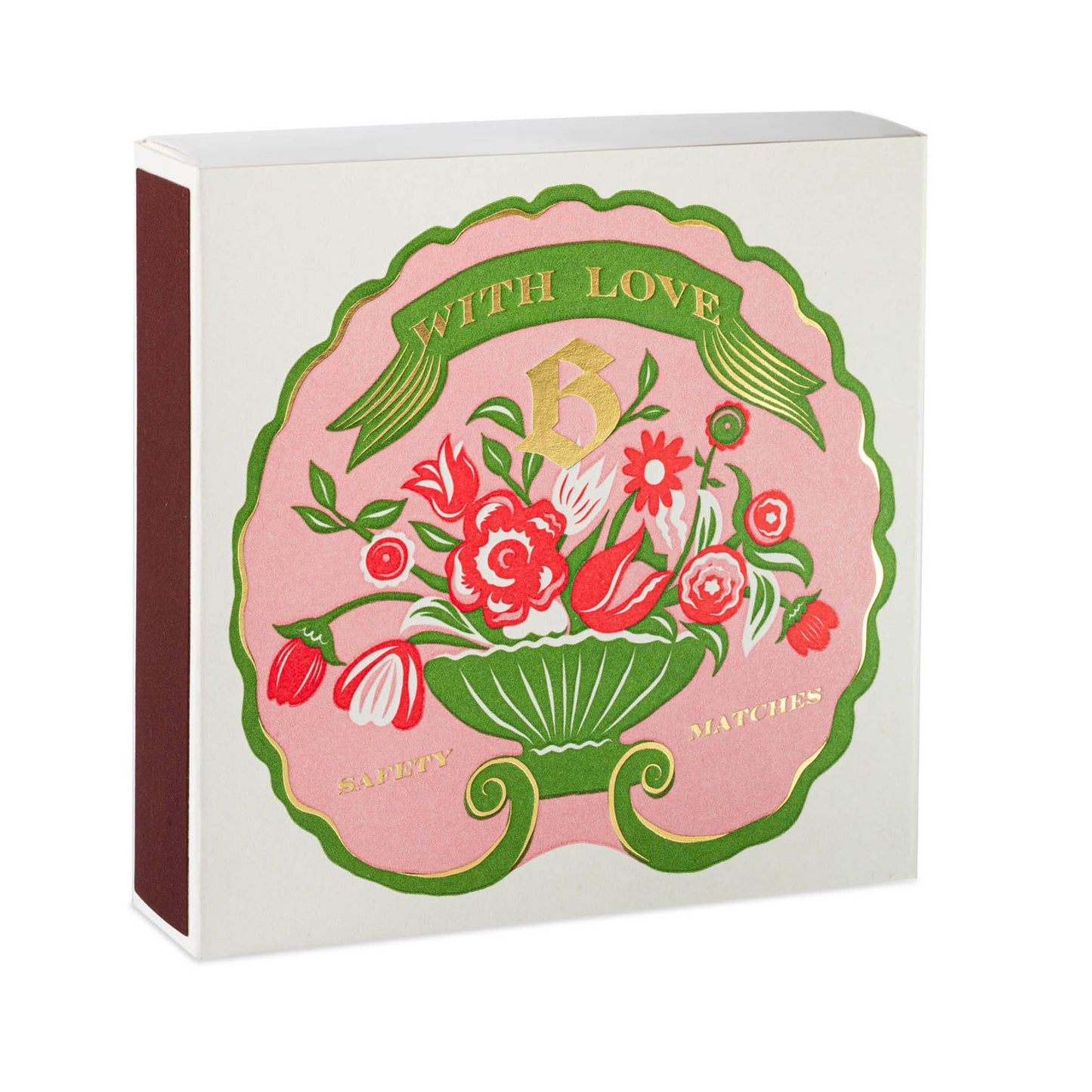 BLUMENHAUS FLOWER | SQUARE MATCHBOXES