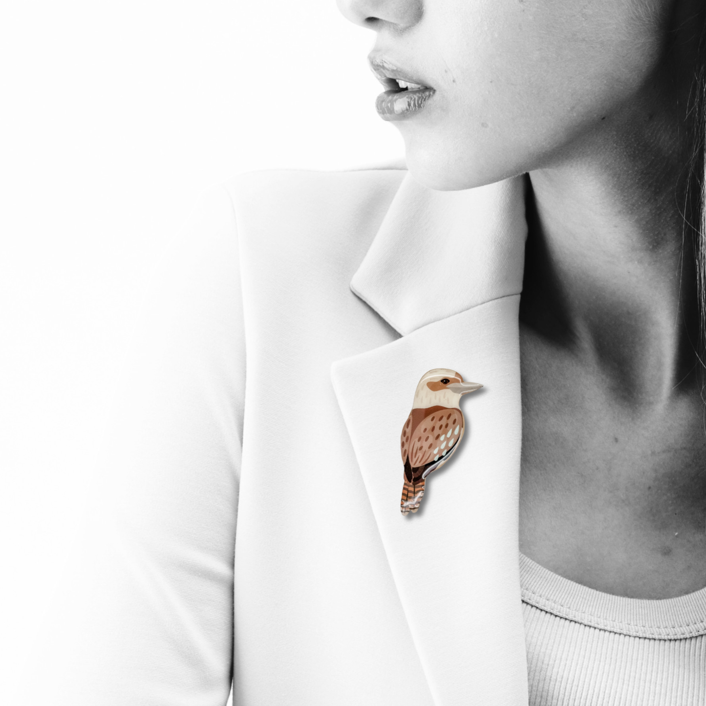Laughing Kookaburra Brooch