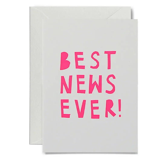 BEST NEWS EVER CARD