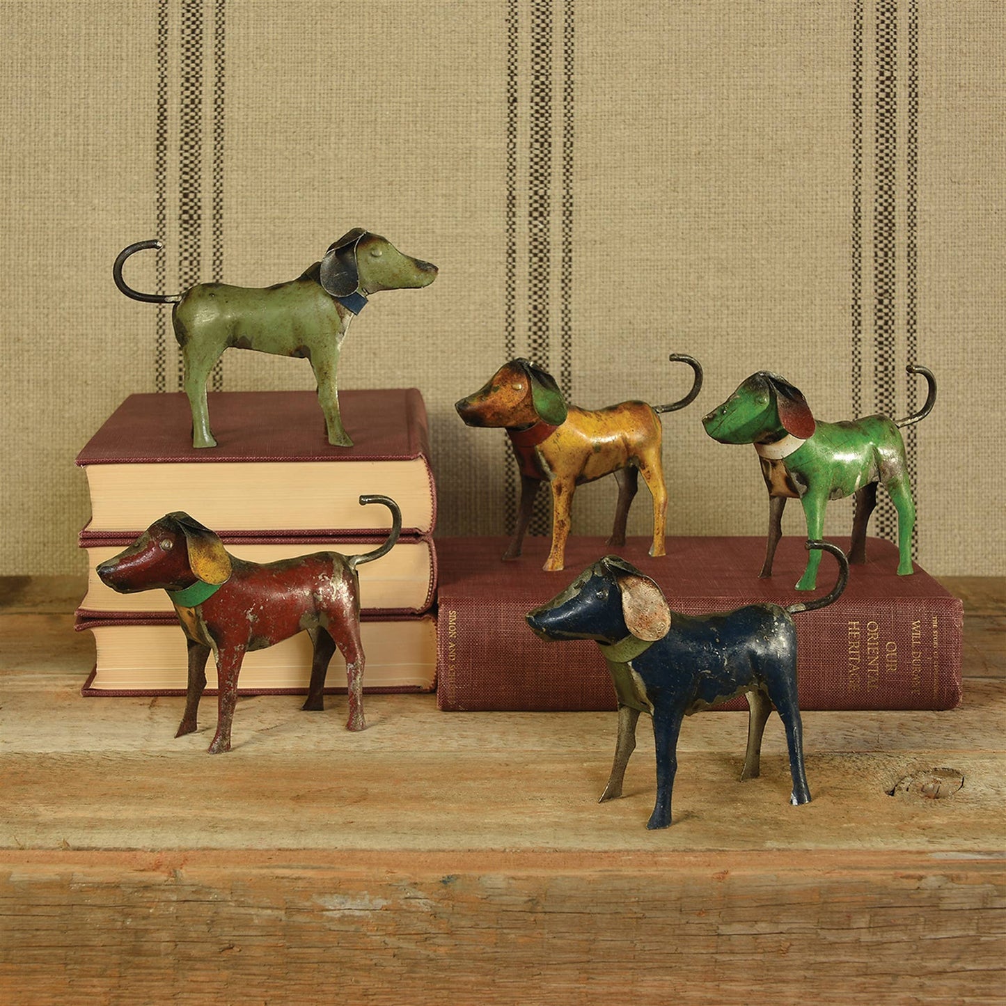 METAL DOGS - ASSORTED COLOURS