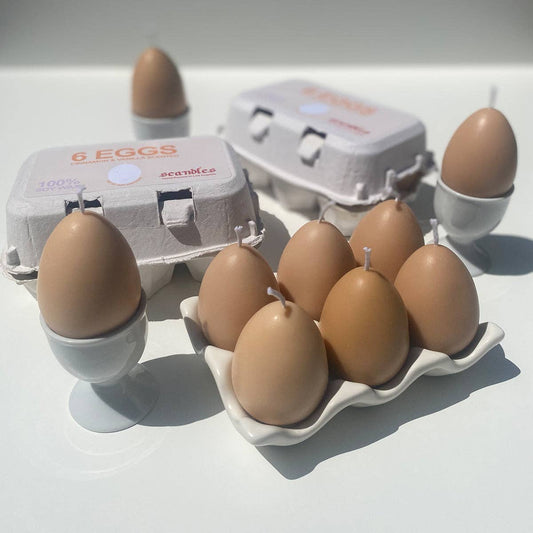 EGG CANDLE – 6 PACK