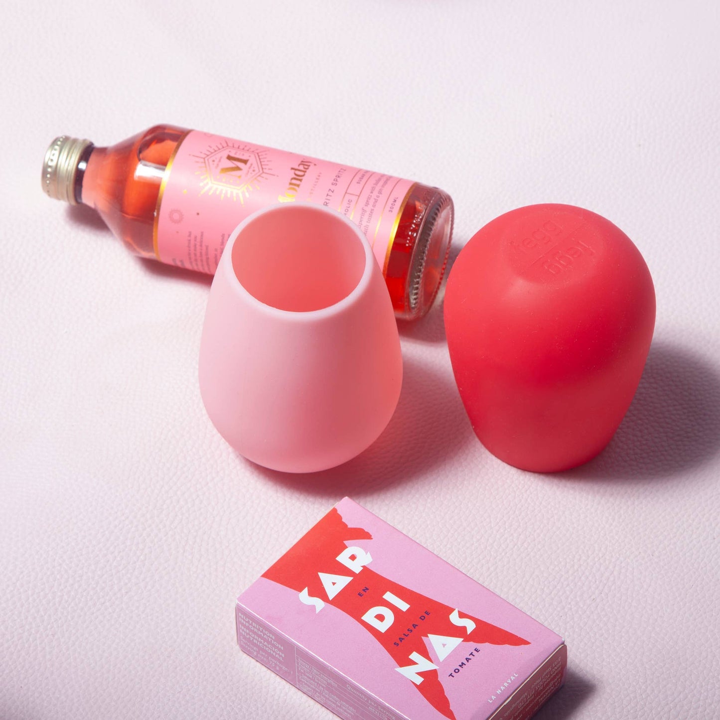 Unbreakable Silicone Glasses – Cherry | Blush