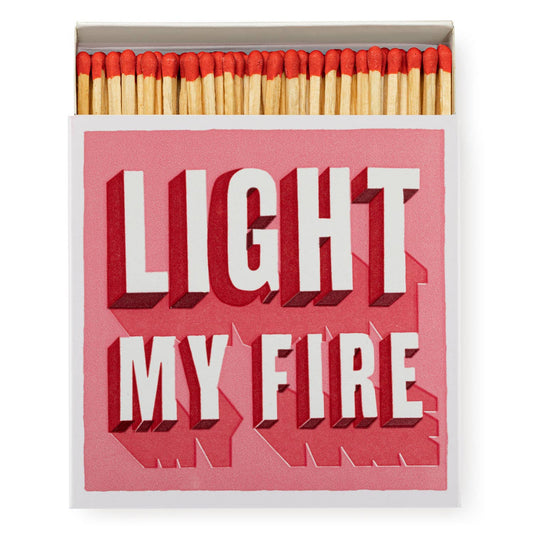 LIGHT MY FIRE | SQUARE SAFETY MATCHES