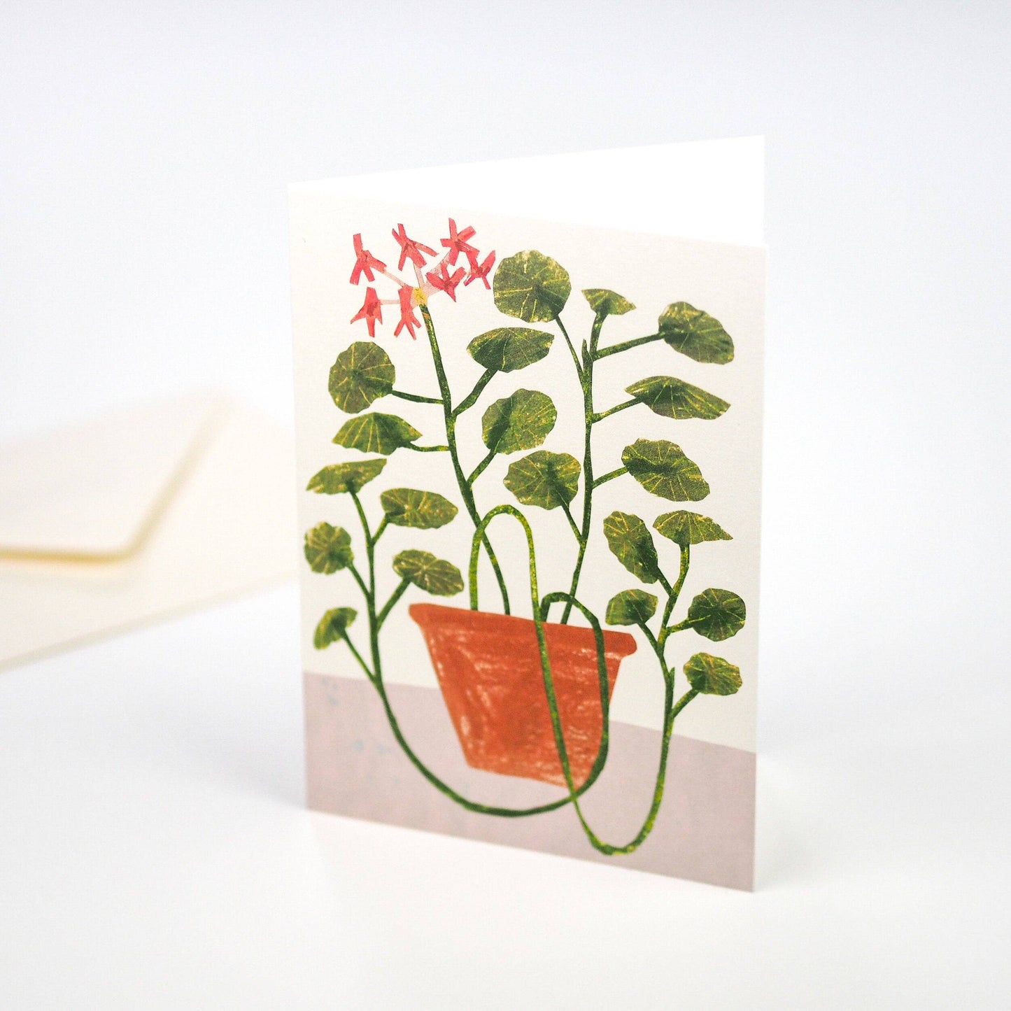 SCENTED GERANIUM CARD