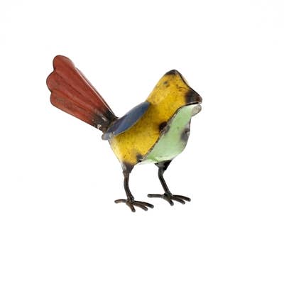 RECLAIMED METAL BIRDS - ASSORTED COLOURS