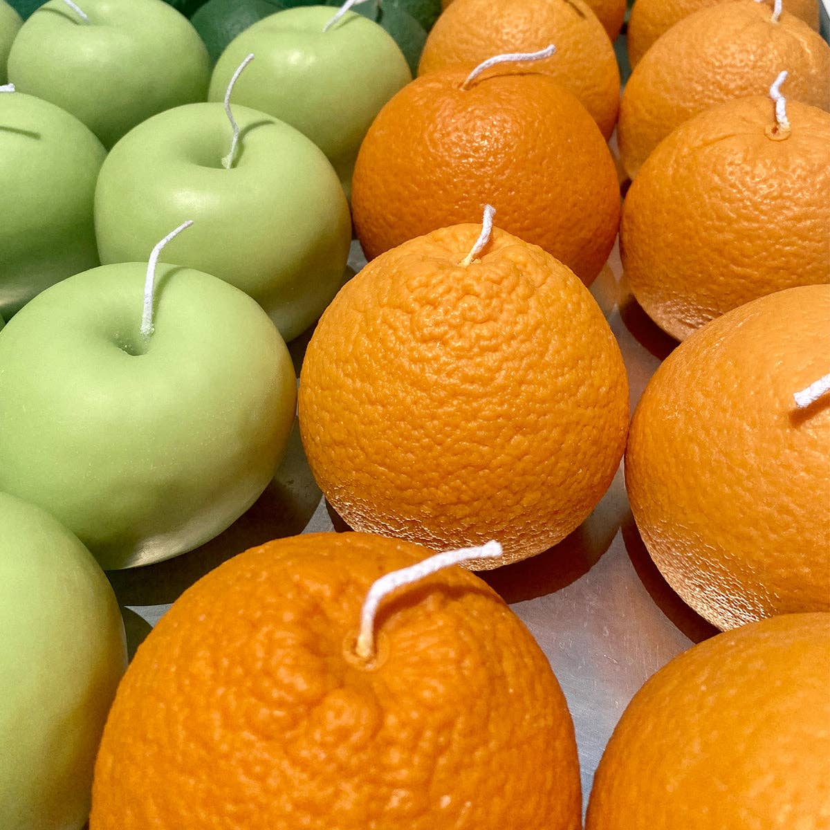 ORANGE CANDLE – LARGE