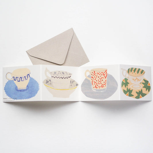 Teacups and Saucers Concertina