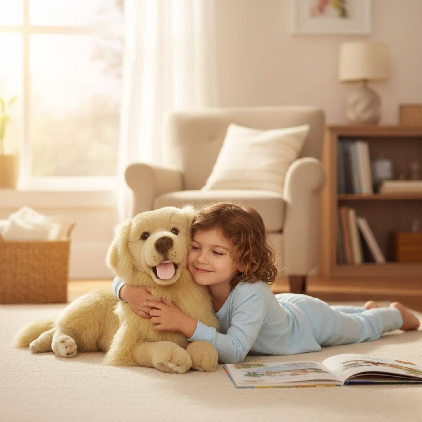 GOLDEN RETRIEVER TOY DOG (XL)