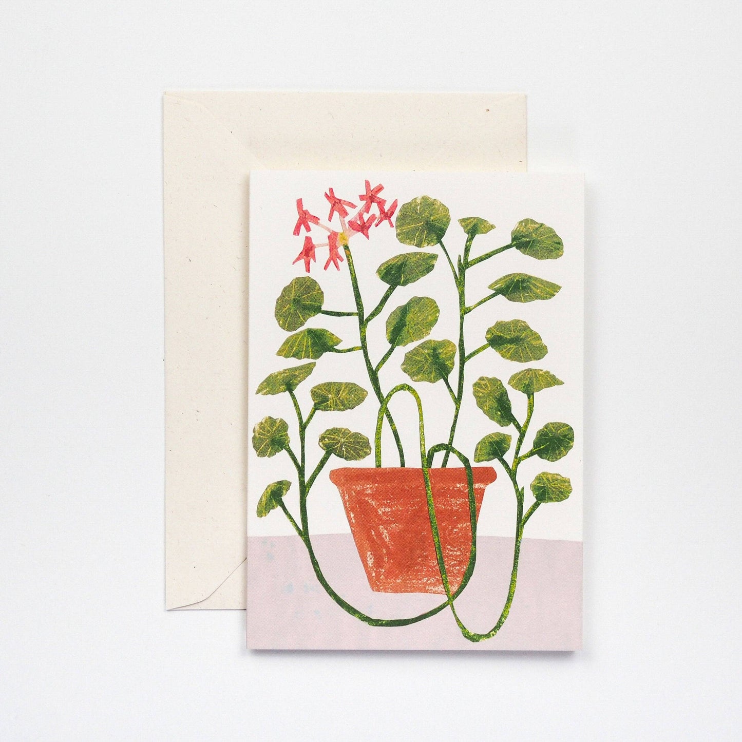 SCENTED GERANIUM CARD
