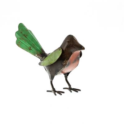RECLAIMED METAL BIRDS - ASSORTED COLOURS