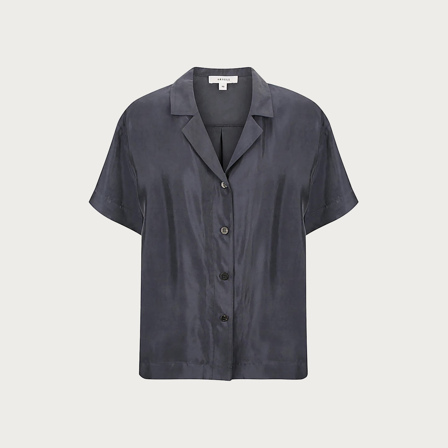 SIA CUPRO SHIRT – DEEP STEEL BLUE