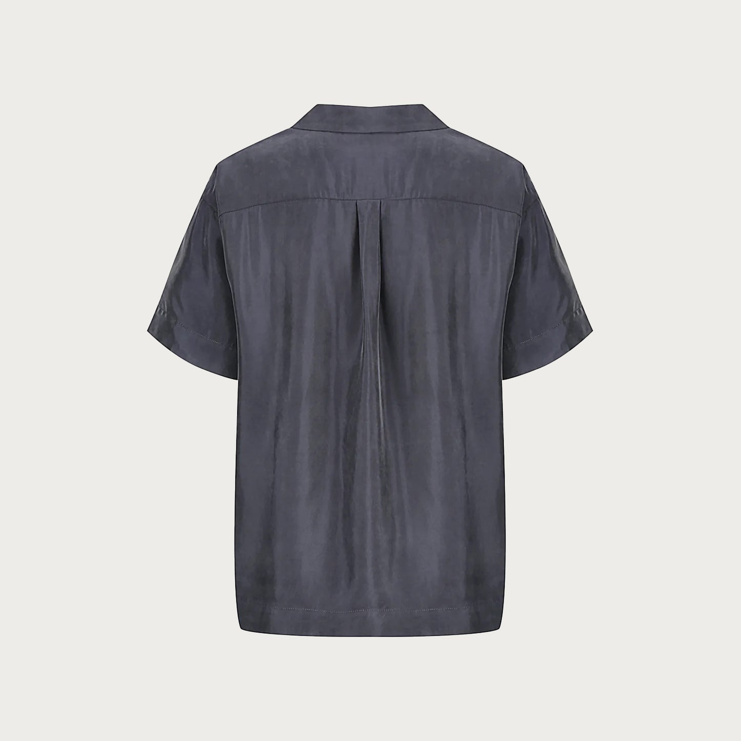 SIA CUPRO SHIRT – DEEP STEEL BLUE