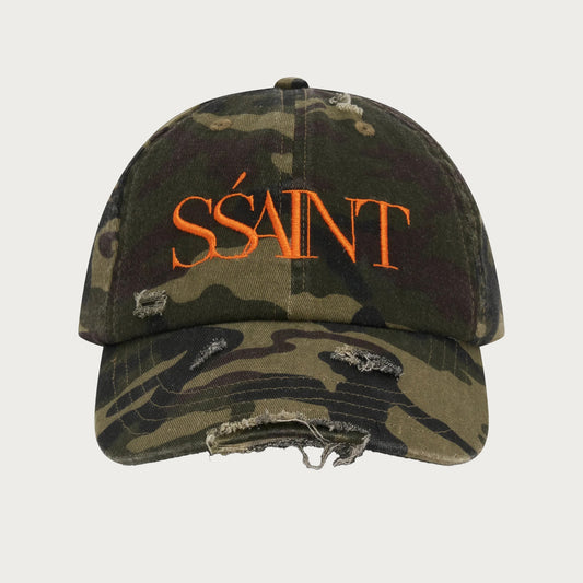 SSAINT CAMO TRUCKER CAP